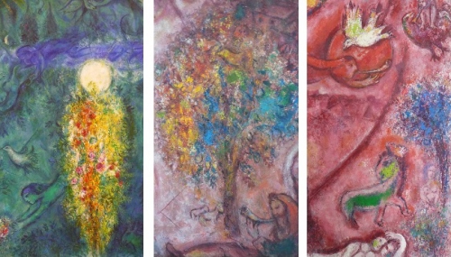 musée marc chagall,nice,rmn,chagall,message biblique,cantique des cantiques,peinture,art,bible,amour,culture