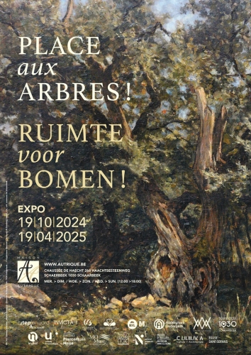 place aux arbres,exposition,maison autrique,schaerbeek,peinture,sculpture,fossiles,paysage,arbres,culture