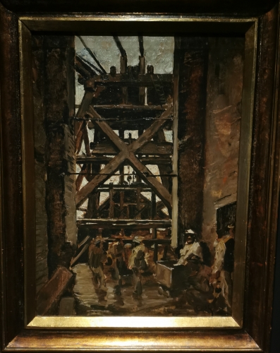 constantin meunier,la genèse d'une image,exposition,musée rops,namur,peinture,sculpture,gravure,dessin,illustration,mine,ouvriers,pays noir,travail,art,culture