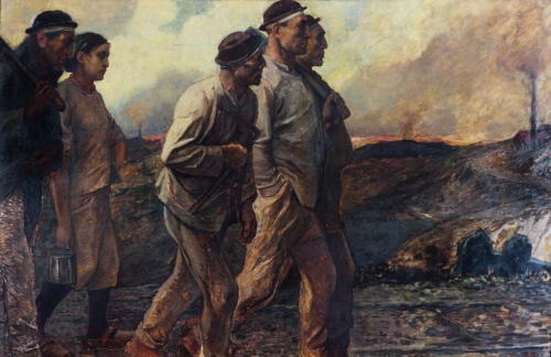 constantin meunier,la genèse d'une image,exposition,musée rops,namur,peinture,sculpture,gravure,dessin,illustration,mine,ouvriers,pays noir,travail,art,culture