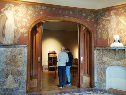 maison hannon,bruxelles,art nouveau,architecture,jules brunfaut,restauration,fresques,paul baudoüin,exposition,echos des songes,symbolisme,patrimoine,culture