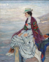 Brafa Cucuel Femme au bord du lac.jpeg