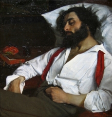Pastoureau Carolus-Duran,_1861_-_L’homme_endormi.jpg
