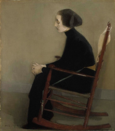 helene schjerfbeck,peintre,finlande,peinture,portrait,autoportrait,femme artiste,culture