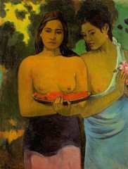 Gauguin, Deux Tahitiennes.jpg