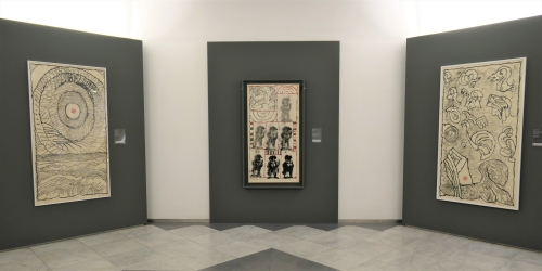 alechinsky,carta canta,exposition,mrbab,oeuvres sur papier,parcours d'artiste,peintre belge,culture