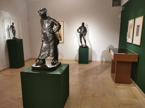 constantin meunier,la genèse d'une image,exposition,musée rops,namur,peinture,sculpture,gravure,dessin,illustration,mine,ouvriers,pays noir,travail,art,culture